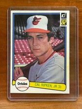 1982 Donruss Cal Ripken Jr #405 Collectible Baseball Card Baltimore Orioles