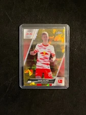 2022 Topps Chrome Sapphire Bundesliga - #60 Dani Olmo - Gold 33/50 RB Leipzig