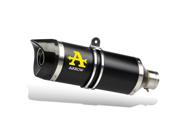 Thunder Arrow SchalldÄMpfer Dunkles Aluminium Carbon Zugelassen FÜR Yamaha-image
