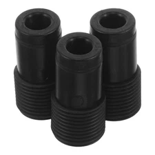 3 Pcs Mop Telescopic Rod Joint Extension Pole End Adapters Broom