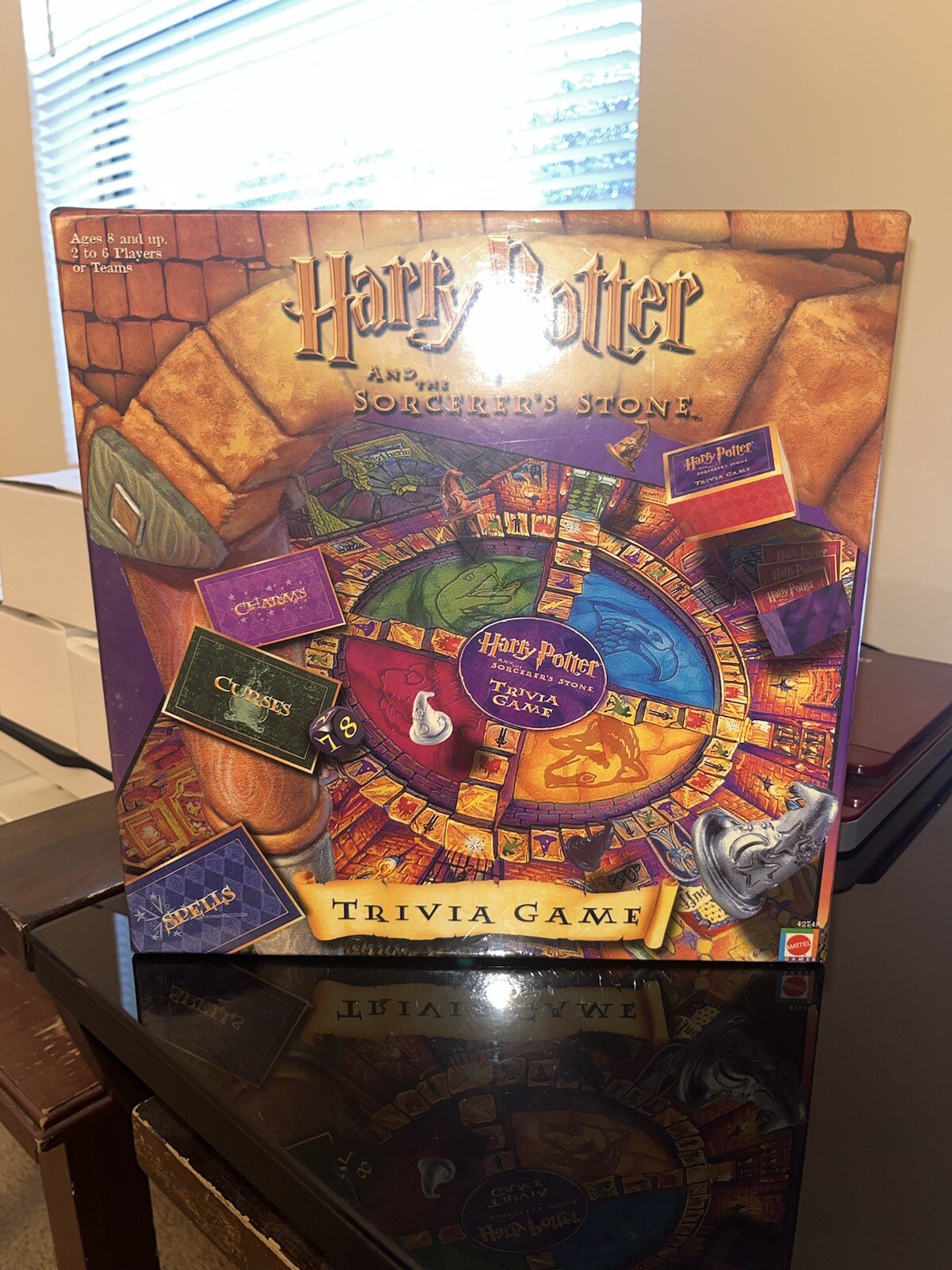 Harry Potter and The Sorcerers Stone Trivia Board Game 2000 UNOPENED!