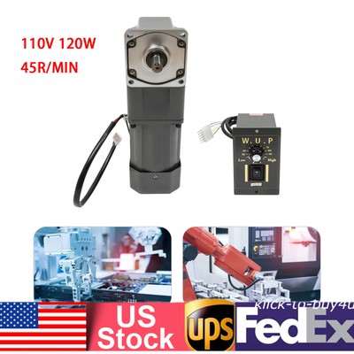 30k Electric Variable Speed Controller 90° Right Angle Output Reduction Motor