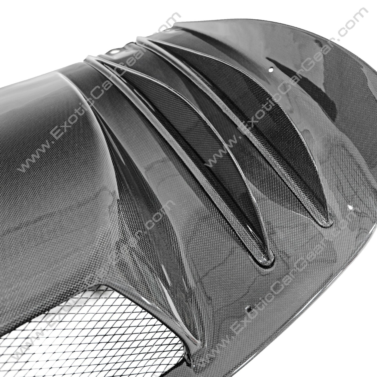 Ferrari F430 Carbon Fiber Standard Design Rear Diffuser