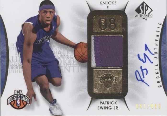 2008-09 SP Authentic - Patrick Ewing Jr. #112 - 1 of 2