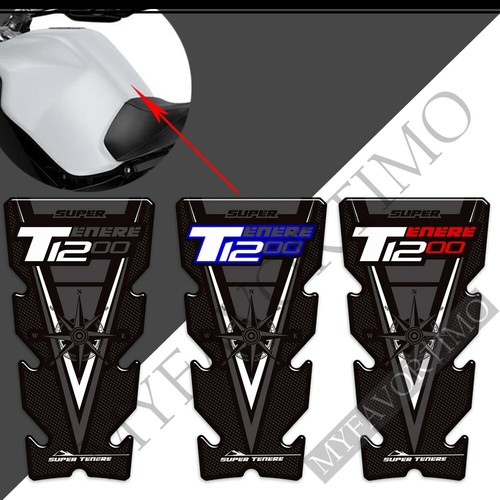 Suitable for Yamaha Super Tenere XT1200X 1200ZE knee pad sticker fuel tank pad - Foto 4 di 23