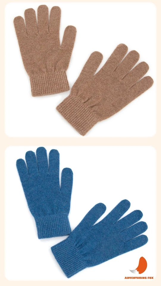 Guantes de cachemir puro Fox's cachemir mongol varios colores Foto 3 de 4