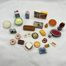 Huge Lot Of TYCO Kitchen Littles Food Accessories Tv Dinner Pepsi Cereal K1