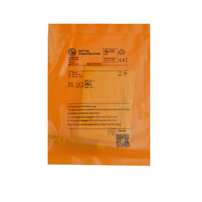 New IFM GF711S Fail-Safe Inductive Sensor Threaded Type 19.2...30 DC #NN