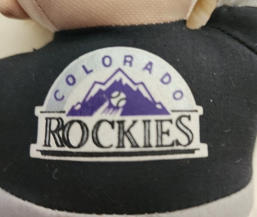 Colorado Rockies 1992 Inagural Plüsch Teddybär gutes Zeug MLB Kuscheltier Neu aus altem Lagerbestand - Bild 2 von 6