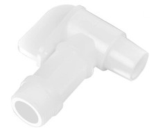 Plastic Spigot Drum Faucet White Flow 3/4 for Plastic Drums Jugs Replacement