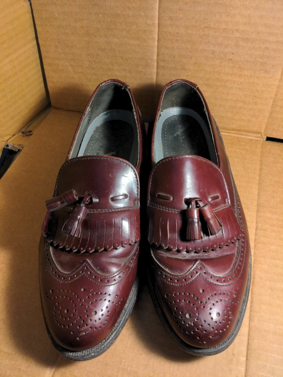 Dexter Leather Sole Brown Dress Shoes Men display picture 1
