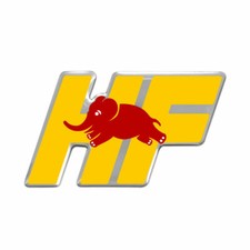 ADESIVO STEMMA 3D ORIGINALE UFFICIALE LANCIA DELTA HF INTEGRALE 60 X 35 mm 