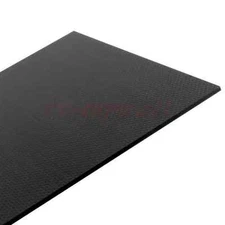 500mm*600mm*0.3mm 3K plain weave Glossy Carbon Fiber plate panel sheet RC Plane