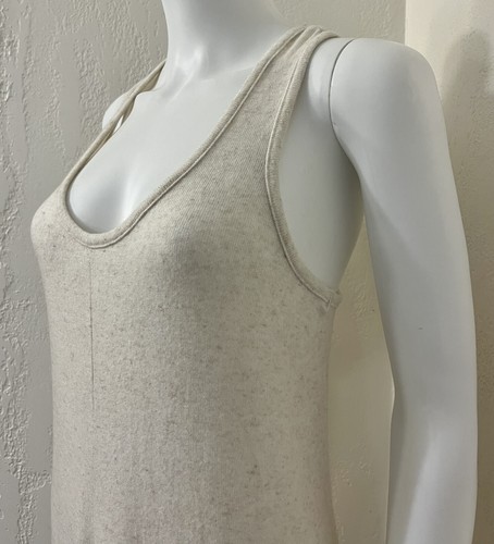 NWT Johnny Was Calme Ecru Cozy Knit Throw Over Racerback Midi Tank Dress Size M - Picture 11 of 21