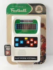 2018 Basic Fun MATTEL ELECTRONIC FOOTBALL Retro Style Handheld Video Game Toy!