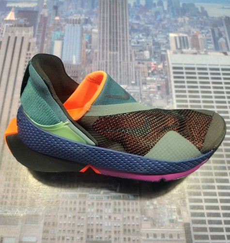 Nike Go Flyease Shoe Black/Dynamic Turquoise Men Size 4 or Womens 5.5 CW5883 001 - Picture 6 of 7