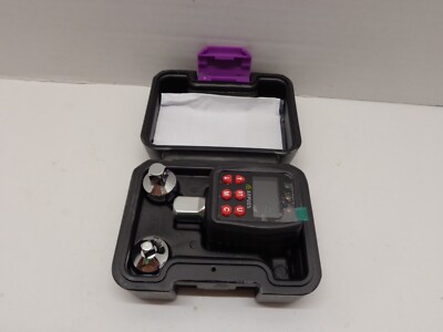 AnPuds 1/2'' Digital Torque Adaptor with 3/8 and 1/4 adaptors in Case New