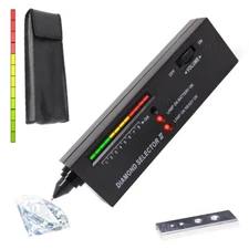 Diamond Tester Portable Gem Selector Gemstone Jeweler Tool Testing Kit Pen