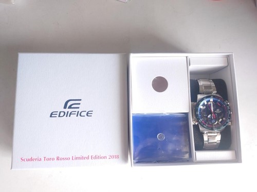 NUOVO Smartphone Casio Edifice Scuderia Toro Rosso Edizione Limitata Link Giappone - Foto 5 di 5