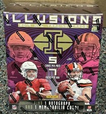 🔥2019 Panini Illusions NFL Football Mega Box-New/Factory Sealed💥FREE SHIPPING