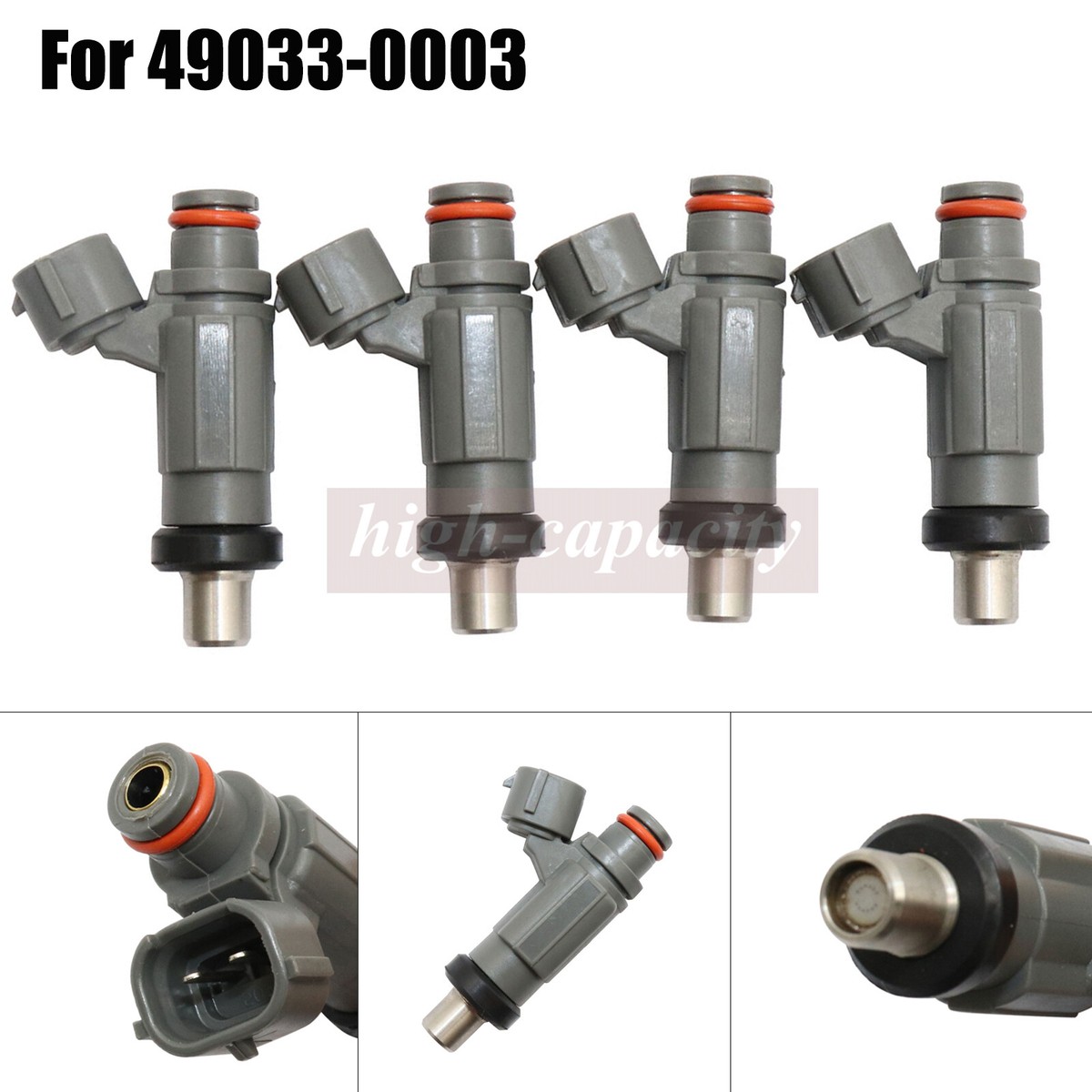 4X Fuel Injector Fits 2004 2005 Kawasaki ZX10R ZX12R Ninja VN2000
