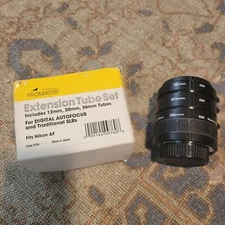 ProMaster Macro Extension Tube Set for Nikon AF 12mm, 20mm, 36mm
