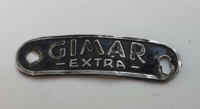 Metall Fahrradsattel Fahrrad Epoche gemarkt GIMAR EXTRA