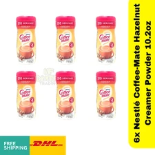6x Nestlé Coffee-Mate Hazelnut Creamer Powder 10.2oz