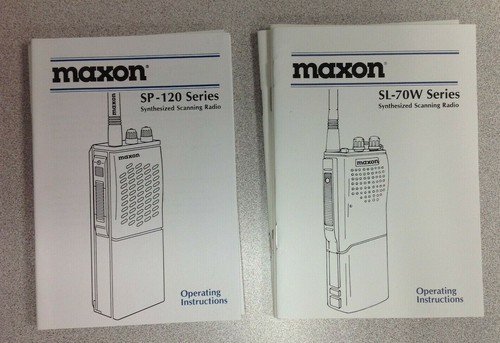 Ihre Wahl Maxon Vintage Handbücher, 2-Wege Radio Bedienungsanleitungen - Bild 4 von 8