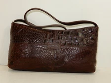 Leather Bag Chocolate Color Louis Feraud Cuero De Vaca Albanese Sholder Strap