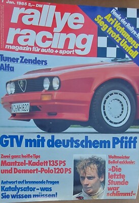 Rallye Racing 1985  kompletter Jahrgang Nummer 1-12 in einer Sammelmappe