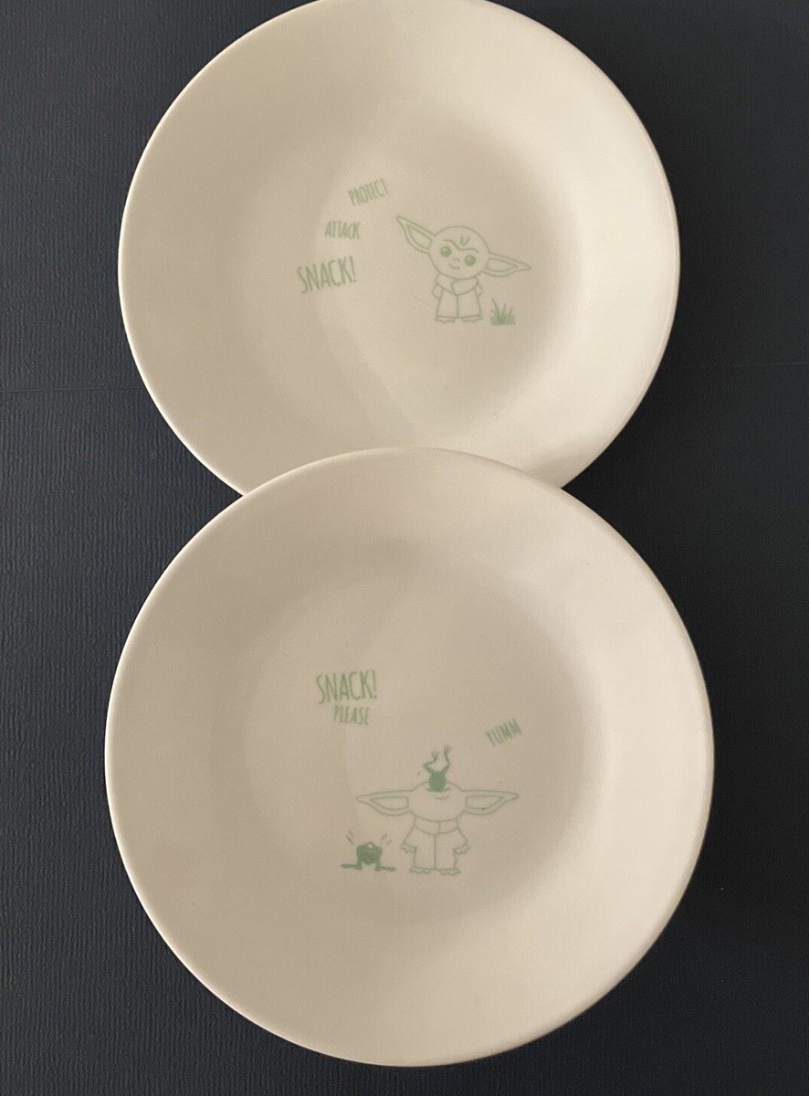 U Pick Corelle Baby Yoda Star Wars Appetizer Dessert Snack Plate