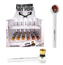 PIPA IN VETRO AMSTERDAM METAL PIPE PER TABACCO ERBA INTROVABILE NARGHILE PIPETTA