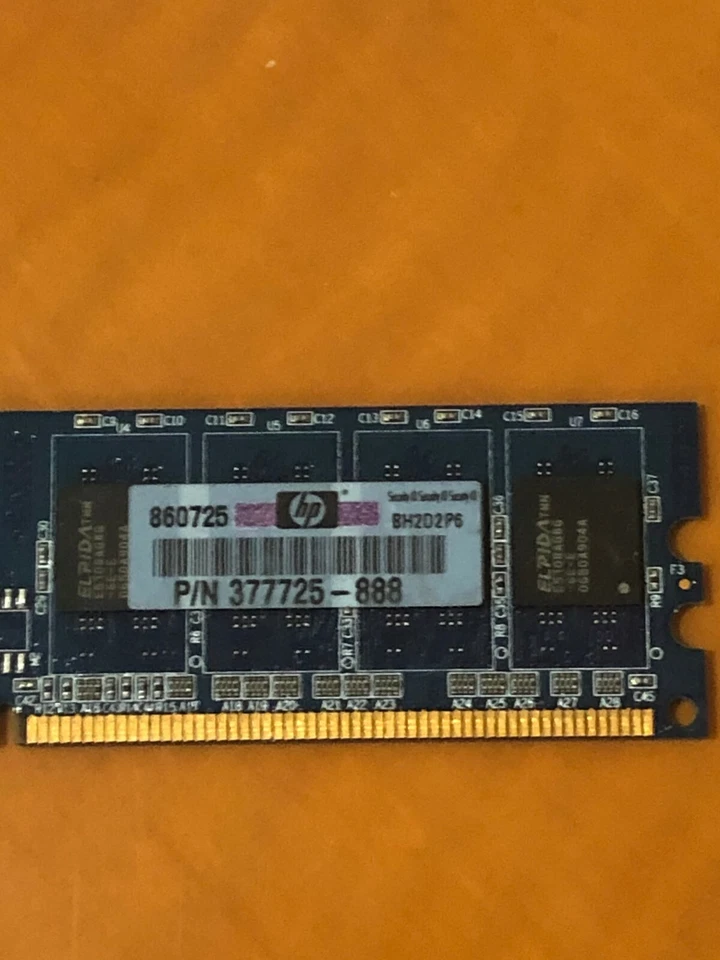 Ramaxel RML1520EG38D6W-667 512MB 1RX8 PC2-5300U-555 377725-888 Memory RAM - Image 2 of 4