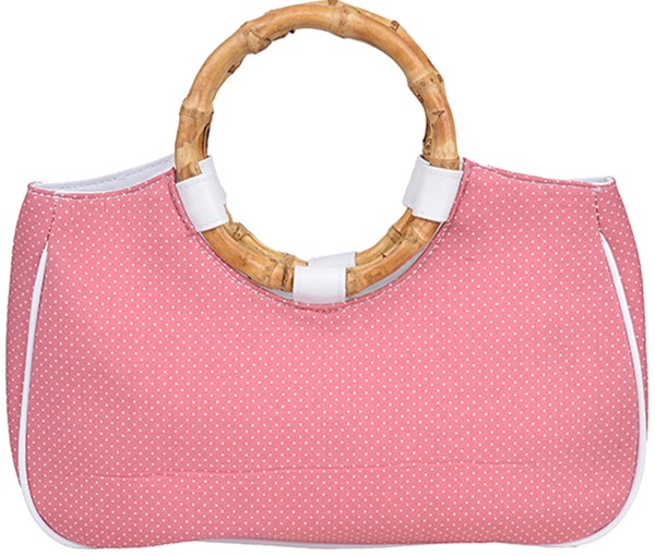 KüStenluder Polka Dots Punkte Tiki Vintage 50S Bamboo Bag Tasche Rockabilly Alt-image
