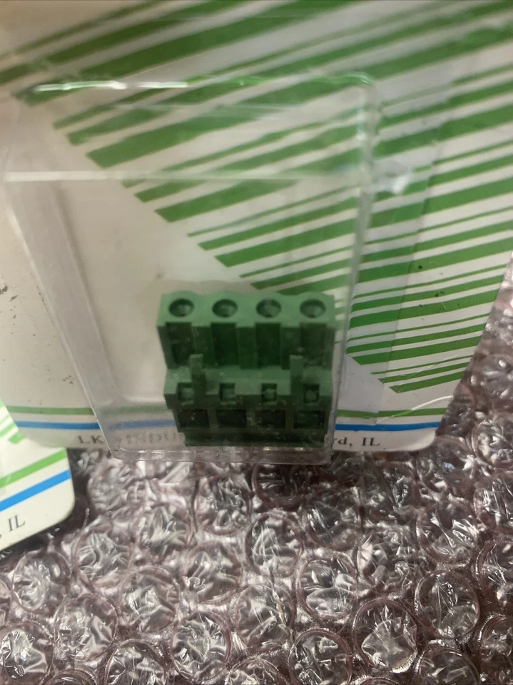 New Lot x 2 Philmore Euro Mag Terminal Block 4 position depluggable plug 13-2504 - Image 4 of 4