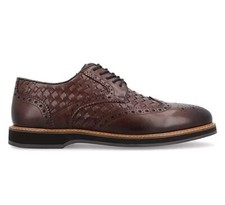 VTG Thomas Atwood Oxford Shoes Loafers Pebbled Brown Leather Mens 9.5 Excellent Thomas Shoes for Men for sale | eBay main image 3