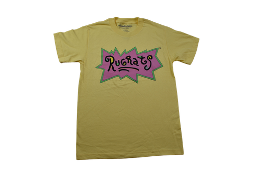 Nickelodeon Mens Rugrats Yellow Shirt 