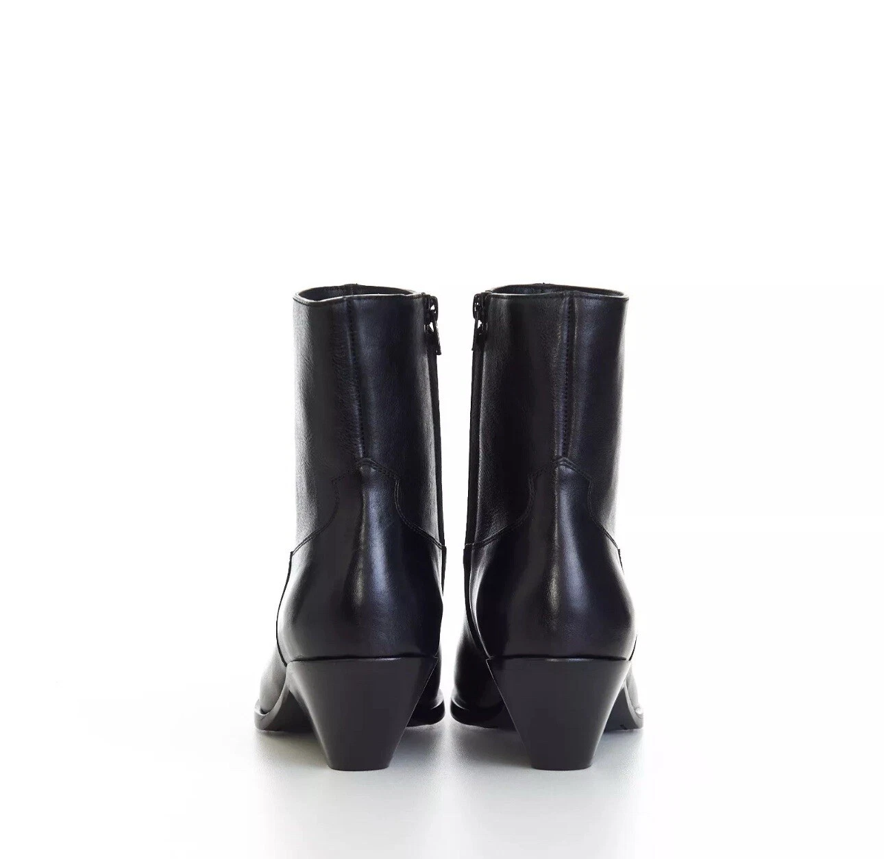 Stivaletto uomo CELINE con cerniera e punta in metallo taglia 41