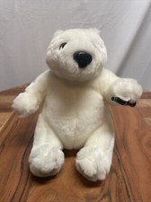 Coca Cola Polar Bear Bean Bag Teddy Plush Stuffed Toy Coke Bottle