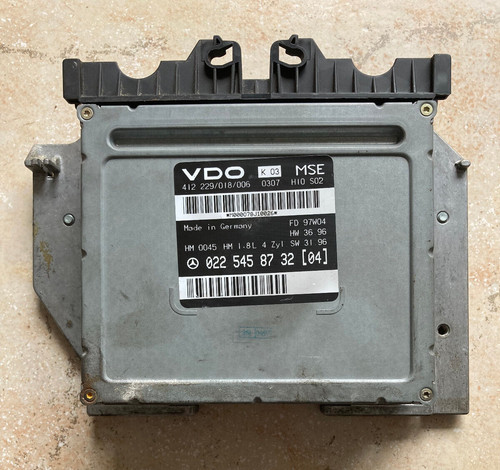 Mercedes W202 orig. VDO Motorsteuergerät 0225458732 [04] 1,8L 4 Zylinder