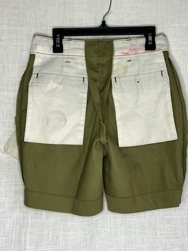 BSA Uniform Shorts olivgrün geschätzte Größe 26 CR-262 - Bild 3 von 8