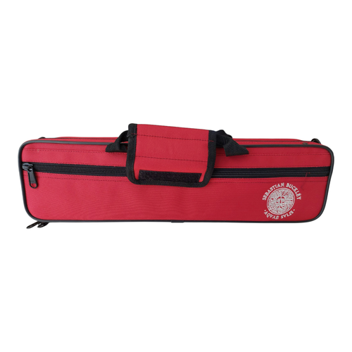 Sebastian Buckley Flute Case - Red