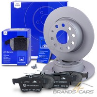 Ate Bremsscheiben+Ceramic BelÄGe Hinten FÜR Audi Q2 Ateca Skoda Karoq Vw T-ROC