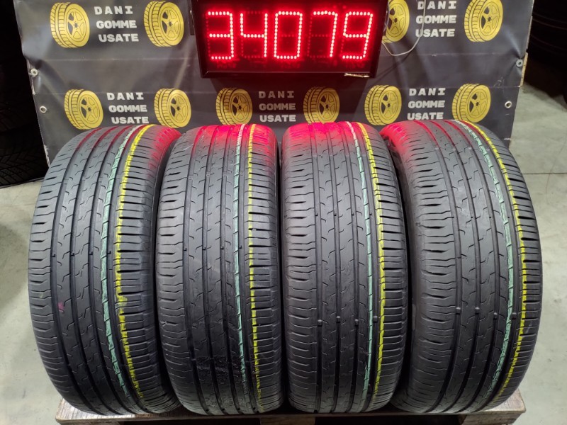 Pneumatici Estivi 4 Gomme usate 205 55 16 CONTINENTAL Battistrada Residuo 75/80%