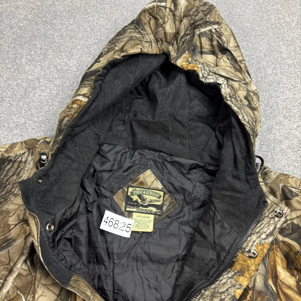 RealTree Jacket Adult 3XL XXXL Brown Work Wear Camo Insulated Hunting Hood Mens - Image 4 of 4