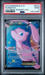 Mew EX (Full Art) RC24/RC25 Legendary Treasures: Radiant Collection Holo