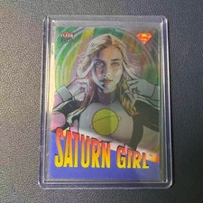 💰LC 2026 FLEER ULTRA SUPERMAN 1995 RETRO CLEAR CUT SATURN GIRL