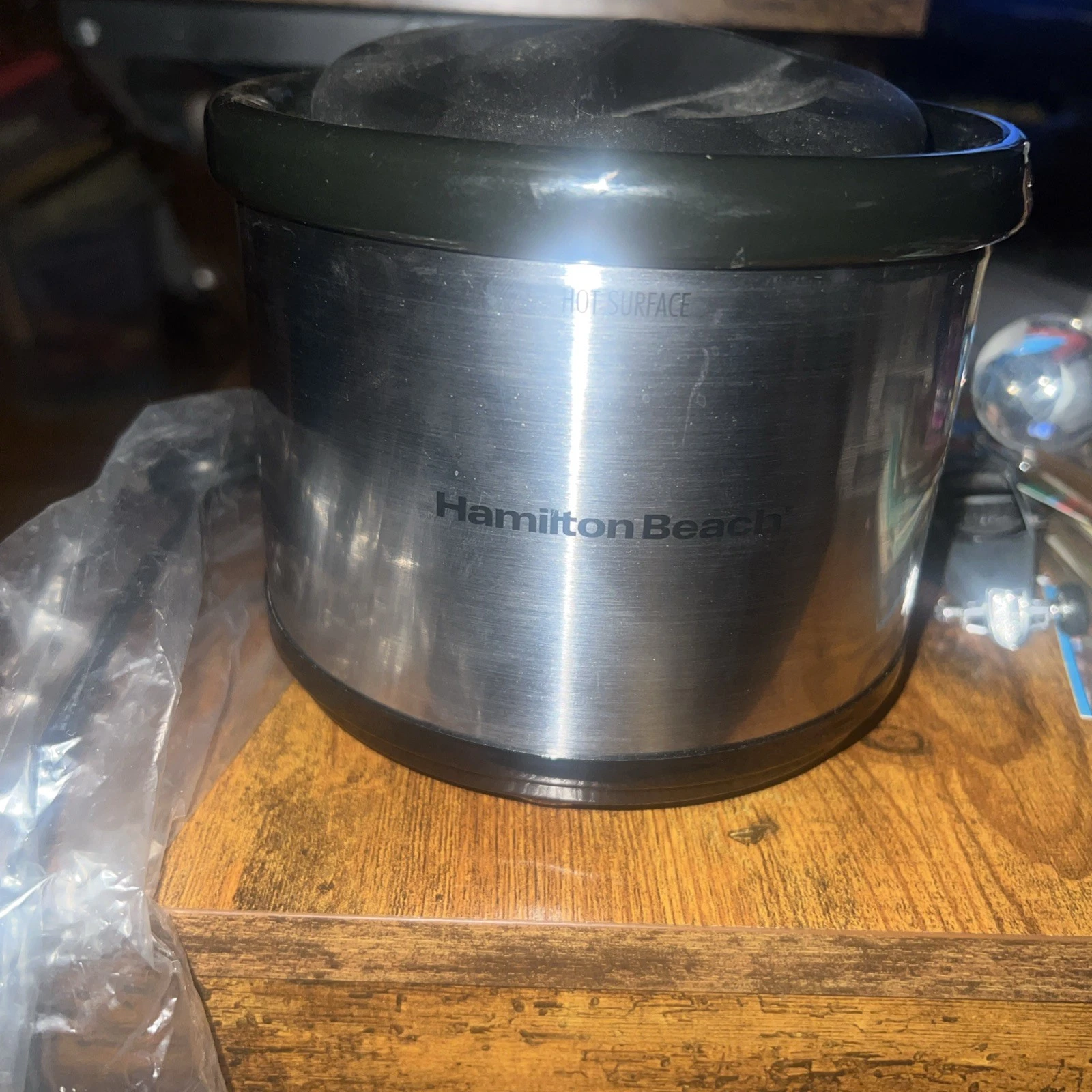 Slow Cooker Hamilton Beach small mini Silver, Dips, Salsa, Soups, Fondue