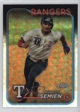 2024 Topps Chrome Logofractor Edition Marcus Semien #102 1b0h